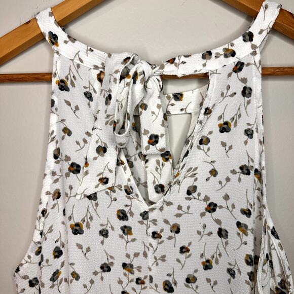 Altar'd State Floral Tiered Tie Back Tank Size Medium - Picture 5 of 8